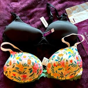 Adore Me bra pair size 36D no wires 1 NWT and panties